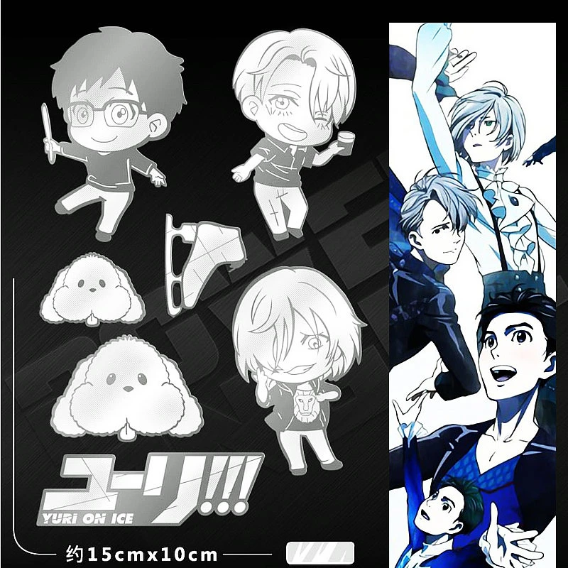 7ピース セットゆり でアニメステッカーメタルデカールステッカーノートパソコンの電話カーブックデスクdiy Stikerおもちゃ Stickers Aliexpress