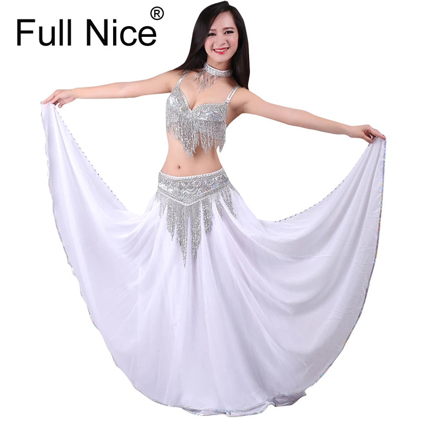 

New Performance Dancewear Bellydance Clothes Professional Women Egyptian Belly Dance Bra Belt Skirt Oriental Beaded Belly Dance