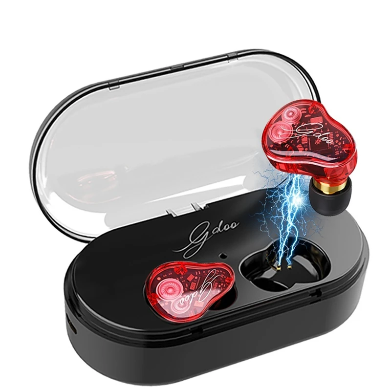 Dual Dynamic Driver TWS bluetooth 5.0 Earphone HiFi Bass Smart Touch IPX7 Waterproof for Iphone Xiaomi Huawei Dual Dynamic Driver TWS bluetooth 5.0 Earphone HiFi Bass Smart Touch IPX7 Waterproof for Iphone Xiaomi Huawei