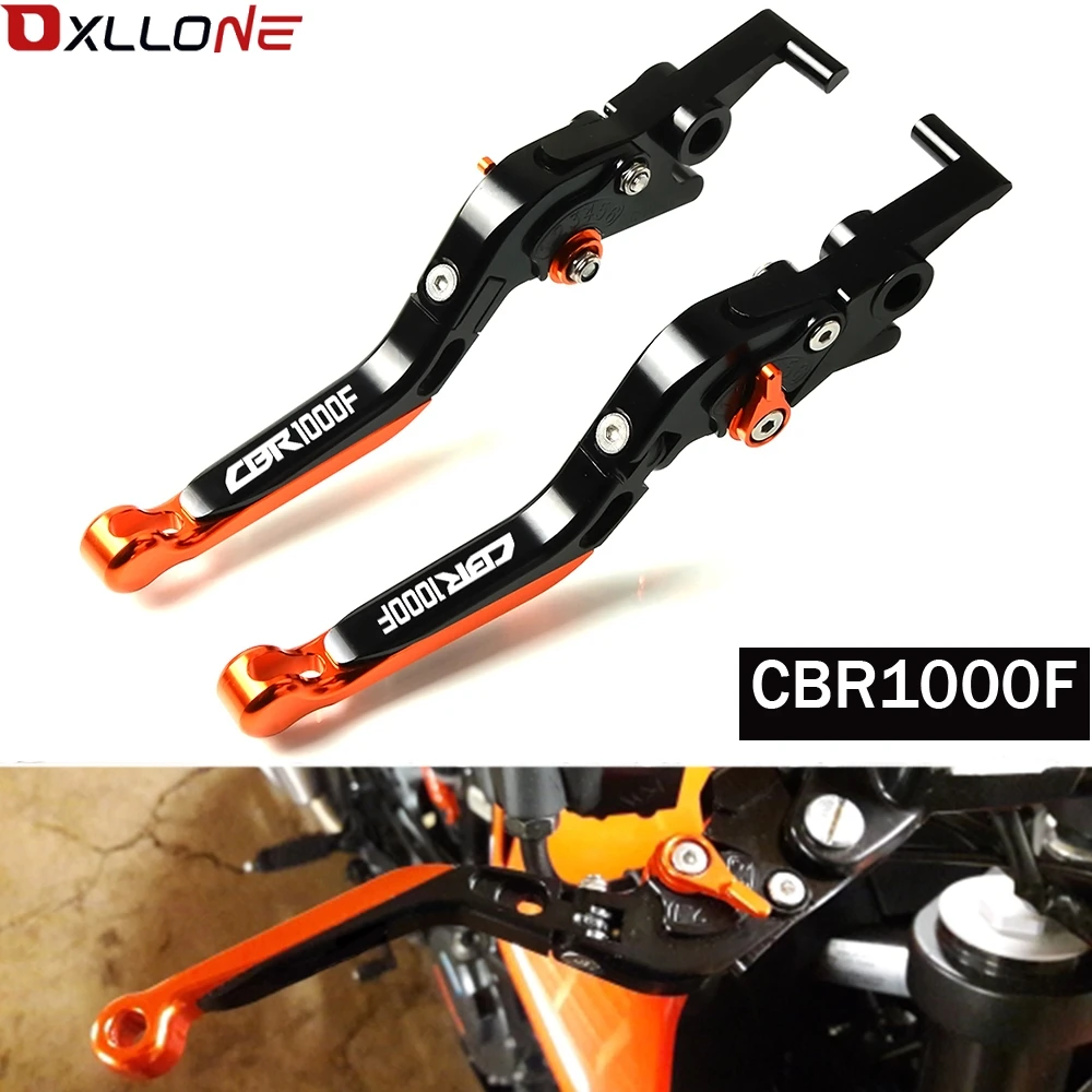 

Motorcycle Lever CNC Adjustable Folding Extendable Brake Clutch Levers For honda CBR1000F CBR 1000F SC24 1993 1994 1995-1998