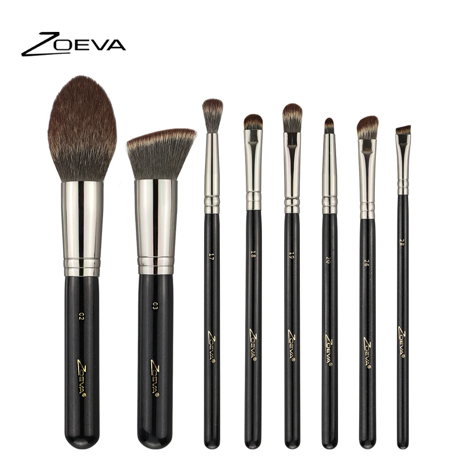 

Zoeva Makeup Eye Brushes Set Synthetic Hair Eye shadow Makeup Brushes Blending Powder Kit for Smoky Eye Shadow Eyebrow Eyeliner