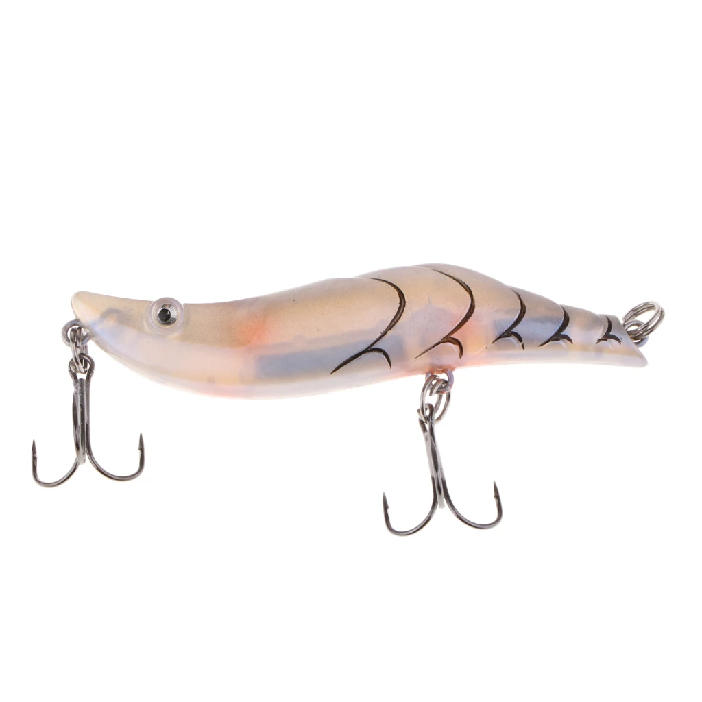 Perfeclan Fishing Lure Shrimp Lure Squid 8cm/15g Hard Jig Baits Swing Shrimp Squid Lure Squid Jigs Fishing Lures