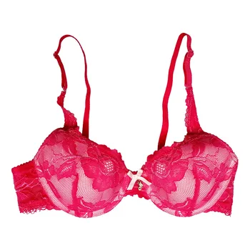 

Sexy Fashion Bra Red Lace Bowknot Underwire Comfortable Sexy Bra for Women/female Underwear Present Lingerie Gift BRB021