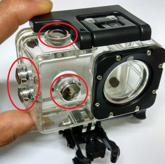 

SJCAM SJ4000 Accessories Big Keys Waterproof Protective Housing Case Shell For SJ4000AIR SJ9000 SOOCOO C30 EKEN H9 Action Camera