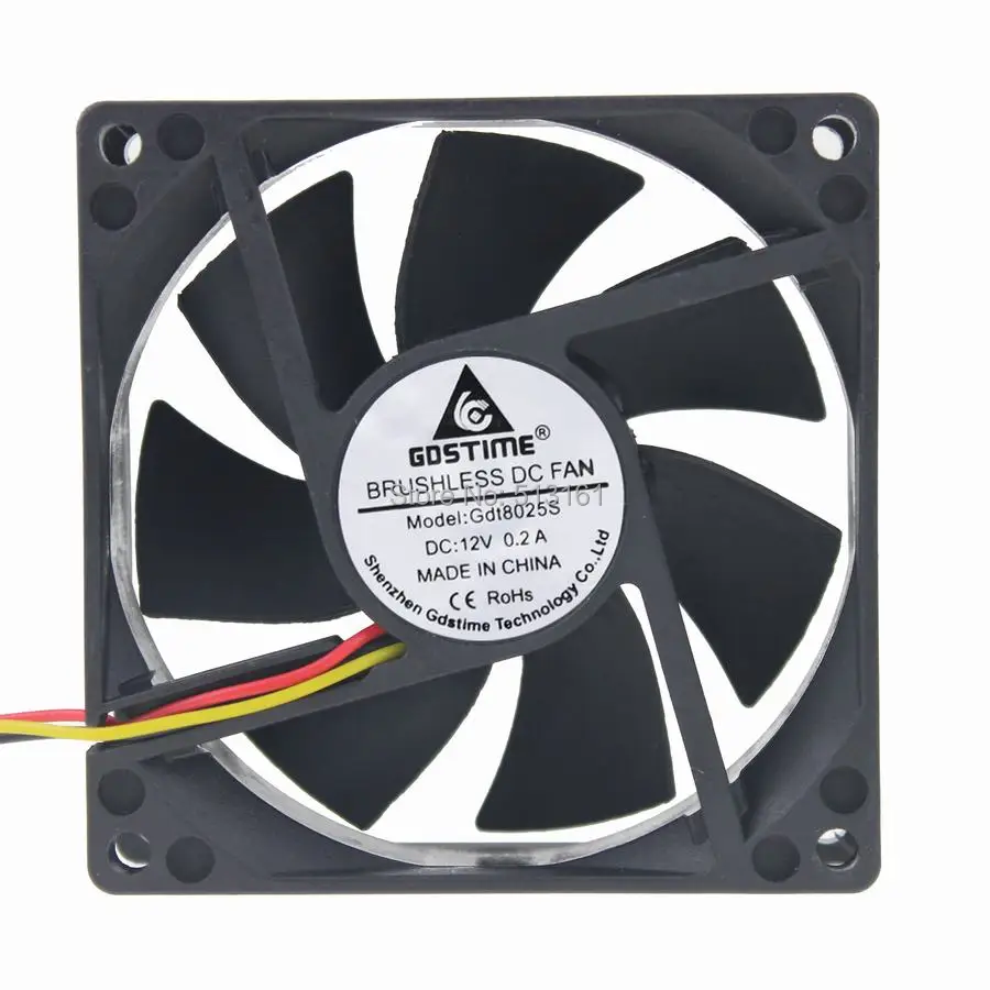 80mm fan 3pin 1