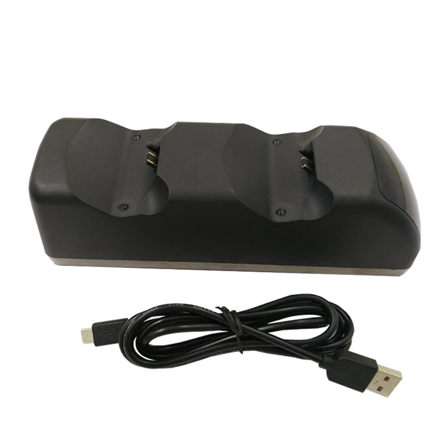 USB Dual Charging Station for Sony PlayStation4 PS4 Charger Dock for