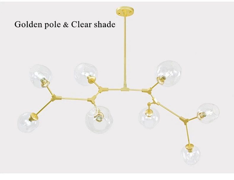 Art Deco Chandelier Lighting Fixtures For Living Dining Room Lustre Led Luminaria Chandeliers 11