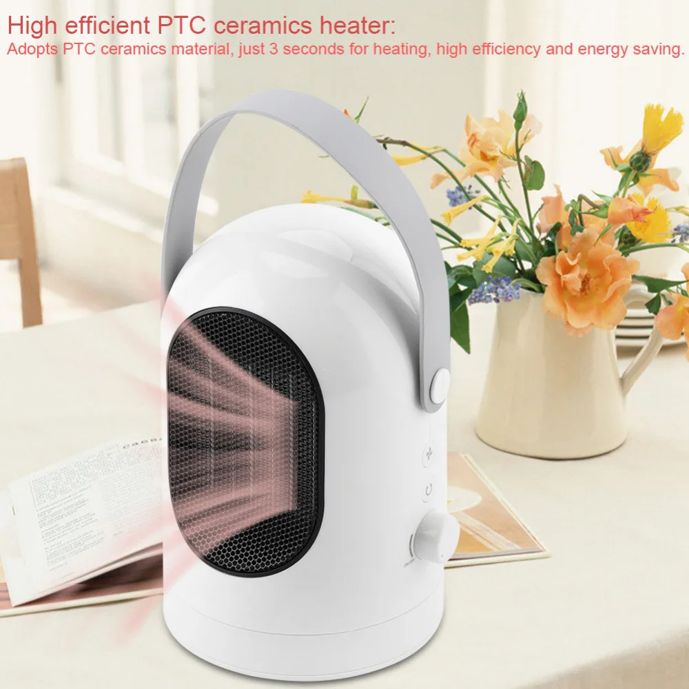 

AC85-265V Fan Heater PTC Ceramics Heater Cold and Warm Fan Air Condtioning Machine Heater & Cooler US EU Plug