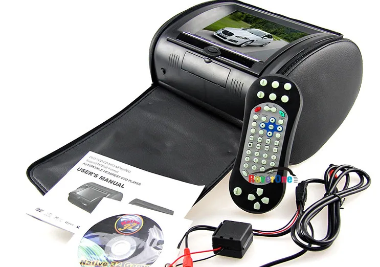 2 шт. автомобильный DVD плеер на подголовник 9 дюймов|lcd monitor|lcd carromonitor carro |