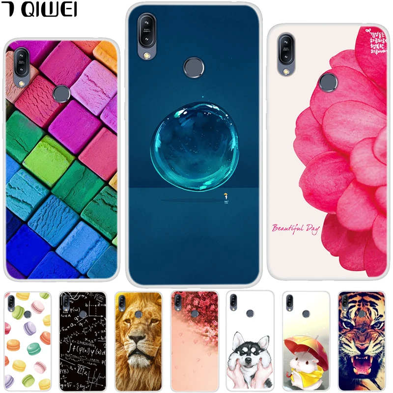 

ZB633KL For Asus Zenfone Max M2 ZB633KL Case 6.3 inch Silicone Soft Case For Funda ASUS Zenfone Max M2 ZB633KL Case Cover TPU