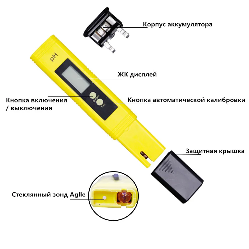 Новая комбинация для аквариума кислотность воды Автоматическая Калибровка Точность 0,01 PH метр+ TDS монитор метр Зонд из титанового сплава