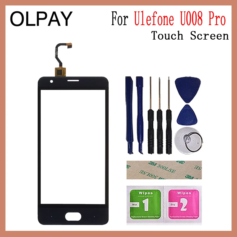 OLPAY 5 0 ''для Ulefone U008 Pro Сенсорный экран дигитайзер панель запасные части
