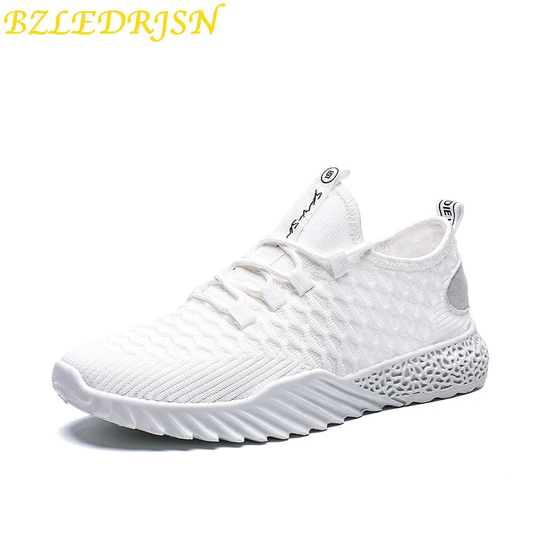 

2019 new listing Outdoor Mens Athletic mesh sport lightweight Running Shoes breathable Sneakers Spring Autumn Male Footwear