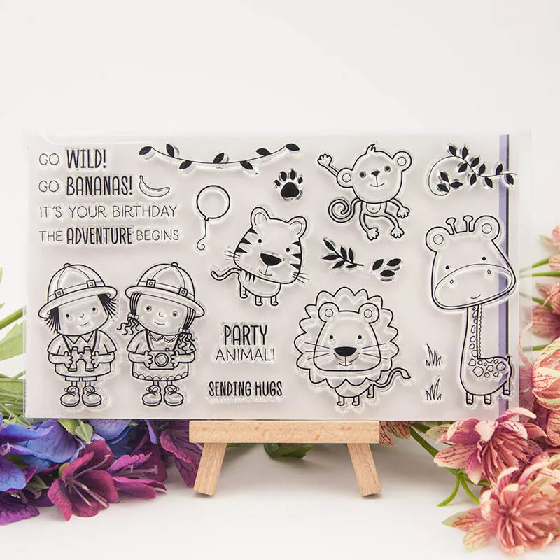 

Carbon Steel TPR transparent Cutting Die Paper Card Crafts Photo Album Decor DIY Scrapbooking Clear Stamp Card Making Decorative