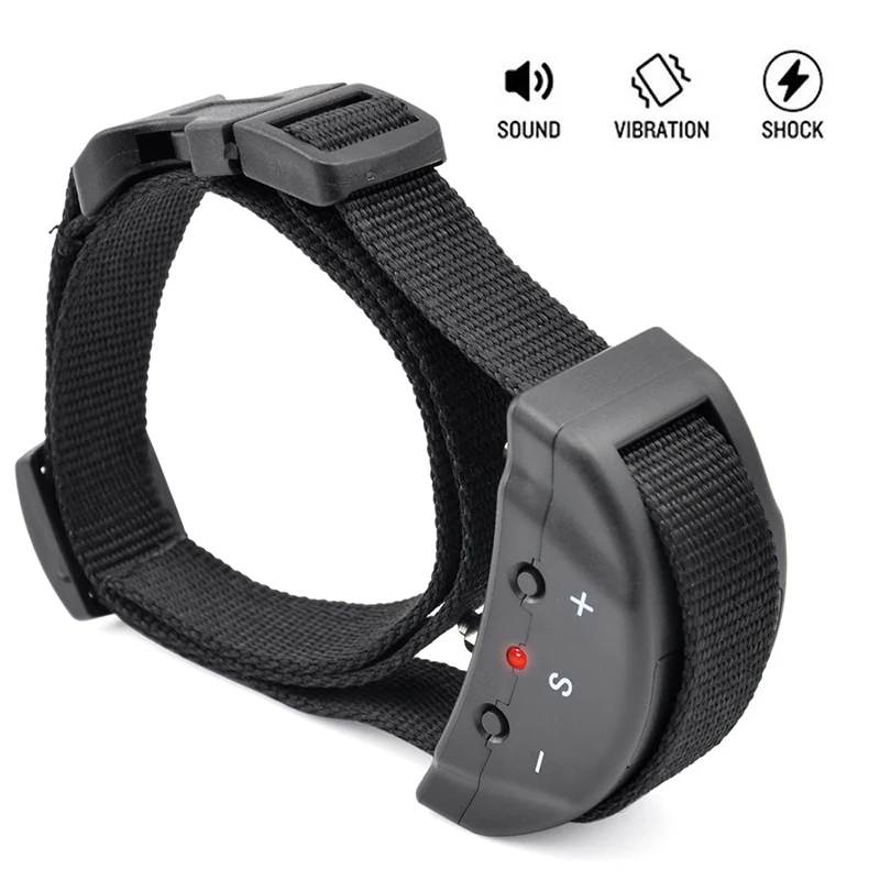 

7 Level Sensitivity Electric Dog Training Collar Pet Dog Anti Barking Device Collar Electric Shock Bark Trainer Equipment