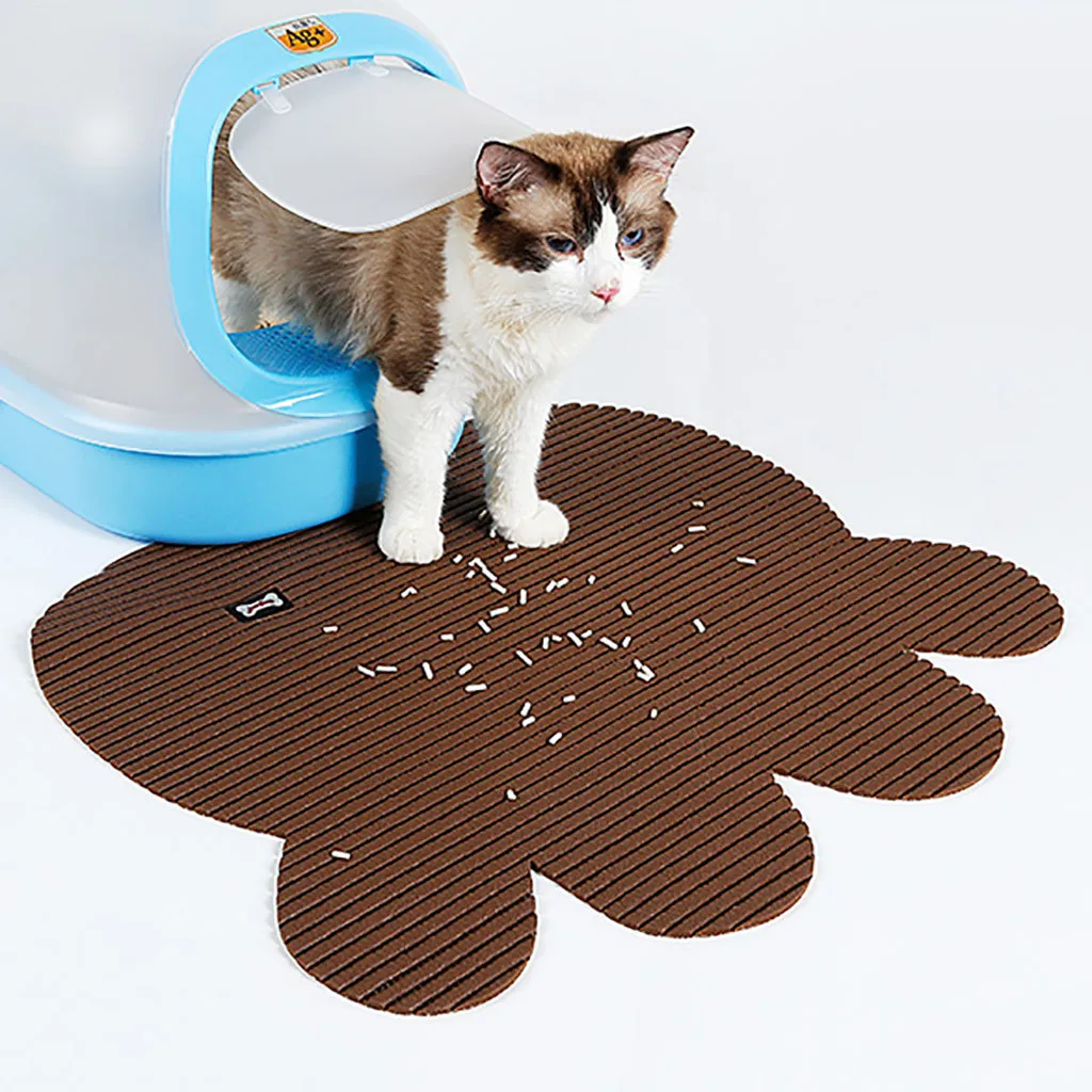 

Waterproof Non-slip Dog Cat Pedals Cat Litter Mat Cat Litter Prevention Mat Pet pet beds for large dogs washable dog matress