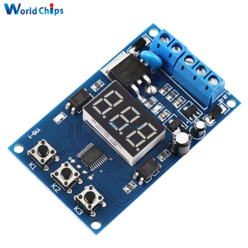 New Trigger Cycle Timer Delay Switch Circuit Control Board MOS FET