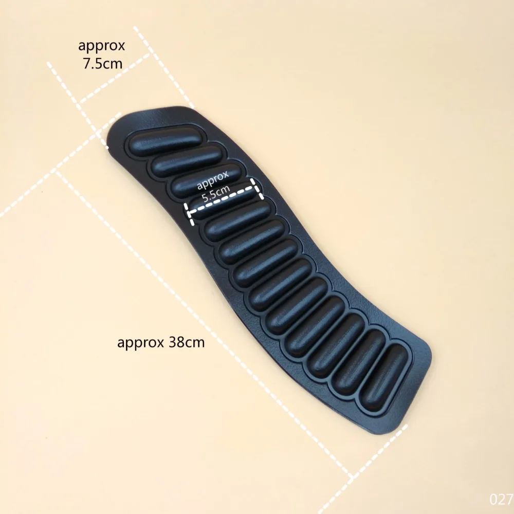 High Quality Nonslip Black Inflatable Soft PU Shoulder Air Rubber Pads