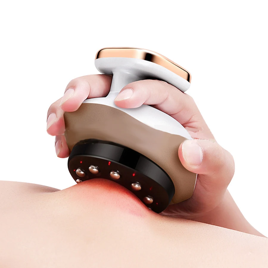 

Body Cupping Massage Scraping Instrument Heating Beauty Body Massager Anti Cellulite Vacuum Fat Burner Slimming Suction Cup