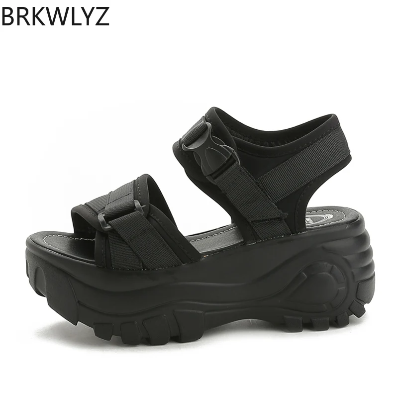 Women Sandals 2019 Women Platform Wedge Sandals 6cm High Heels Women Shoes Summer Sneakers Sandalia Mujer zapatos de mujer