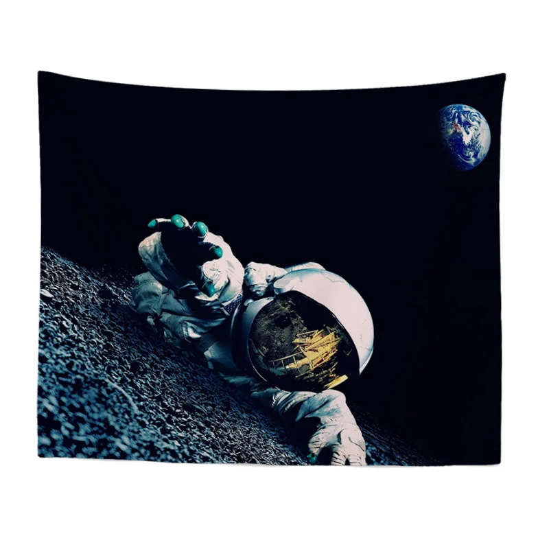 Астронавты SpacemanTapestry гобелены Лев Мандала индийский гобелен красочные Psychede настенный гостиная домашний декор - Цвет: 9