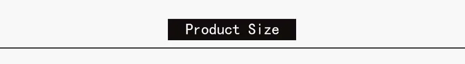 PRODUCT SIZE