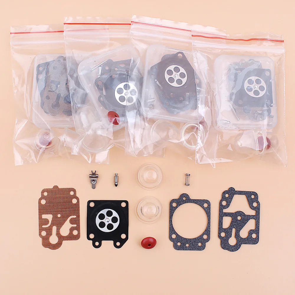 

5set Carburetor Carb Kit For 43CC 52CC 40-5 44F-5 34F 36F 139F Mitsubishi TL33 TL43 TL52 CG260 CG330 CG430 CG520 Brushcutter
