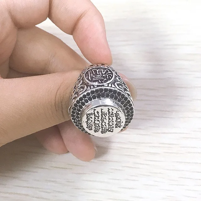 Винтажные античные посеребренные мужские кольца Дракон большая резьба кольцо из нержавеющей стали серебряный цвет ювелирные украшения Z3X807 - Цвет основного камня: X807