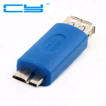 

Standard USB3.0 USB 3.0 type A Female to Micro B male A to MICRO Adapter convertor connector Blue