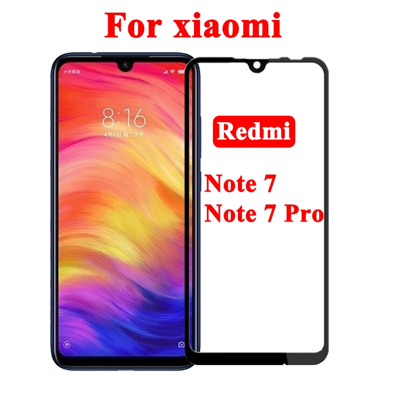 

Protective glass on ksiomi xiaomi redmi note 7 screen protector for xiami redme note7 tempered pro 7pro xiomi xomi 7note armor