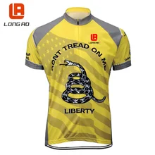 longao USA Style Cycling Jersey Tops Ropa De Camisa Ciclismo Short Sleeve Bike Clothing Sport Jerseys Cycling Shirt