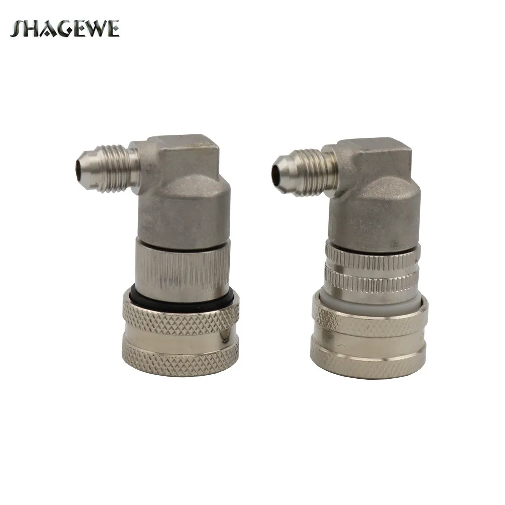 

Homebrew Beer Keg Stainless Steel Dispense Ball Lock Liquid & Gas Disconnect with MFL 1/4" Thread For Cornelius corny keg