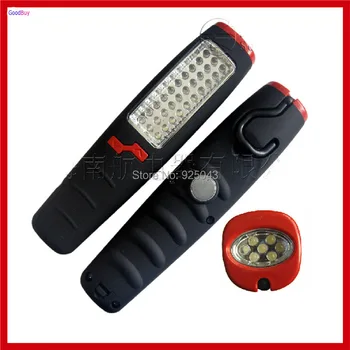 

New Portable Garage Car Magnetic 30+7 LED Work Light Torch Inspection Maintenance/Repair Lamp Flashlight With Hook