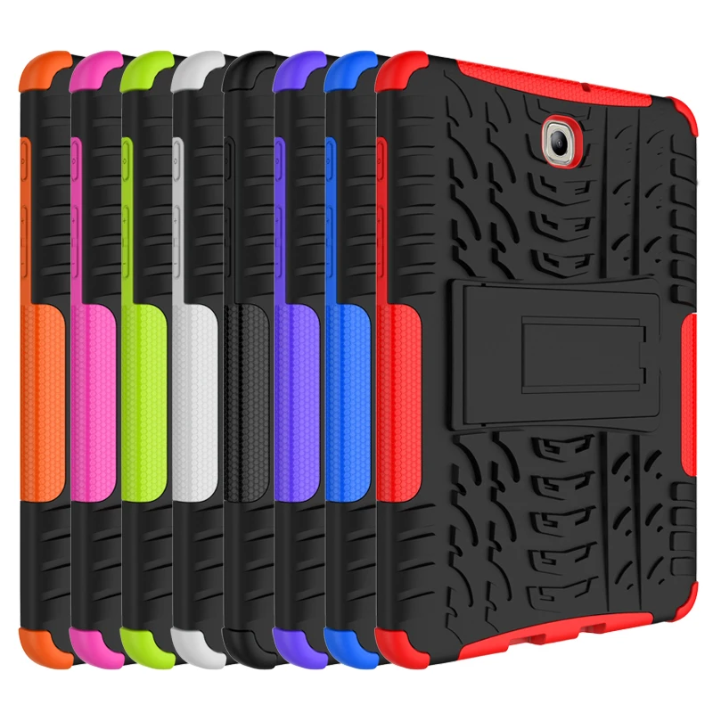 Shockproof Heavy Duty Rubber Case Cover For Samsung Galaxy Tab S2 8.0