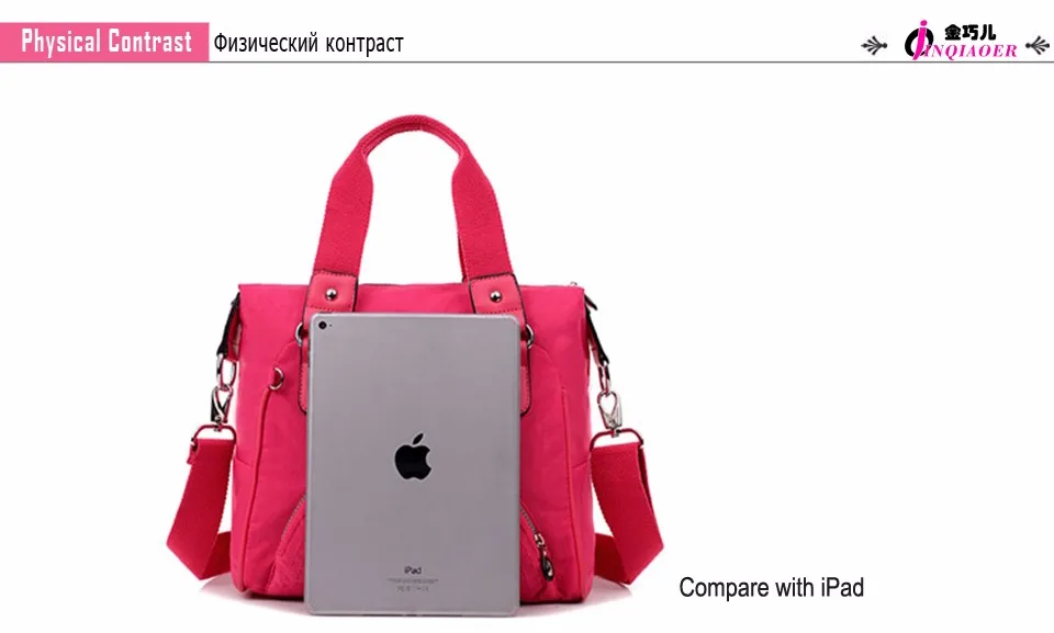 Женская сумка-мессенджер, Ретро стиль, для путешествий, модные сумки через плечо, Bolsas Femininas, женские сумки, одноцветные нейлоновые сумки через плечо
