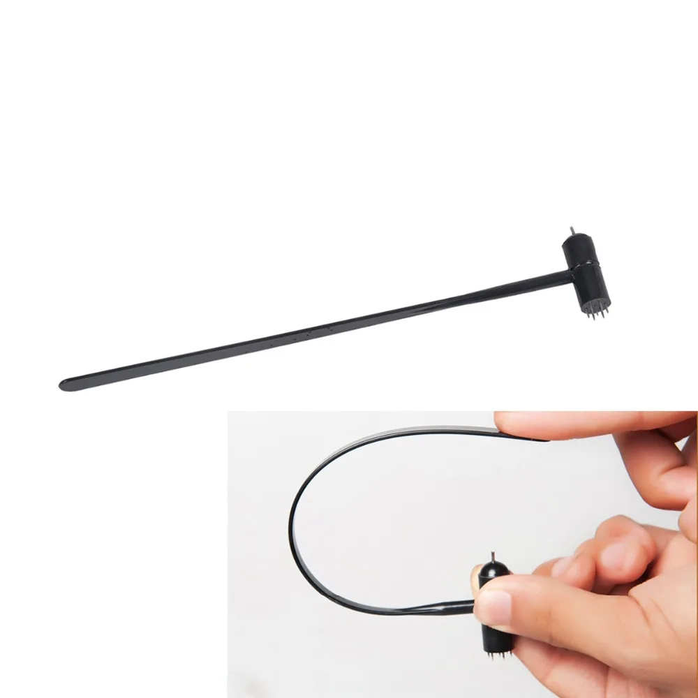 New 1Pc Hand Acupuncture Needle Sterile Seven Star Pulm Blossom Skin Needles With Double Head Cupping Physiotherapy Treatment New 1Pc Hand Acupuncture Needle Sterile Seven Star Pulm Blossom Skin Needles With Double Head Cupping Physiotherapy Treatment