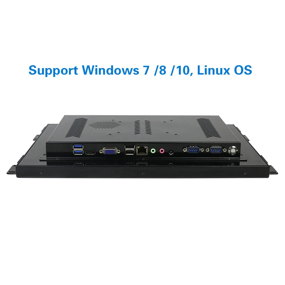  Minisys Factory Core i5 4200u all in one computer with 15'' LCD Resistive Touchscreen Panel PC Supp