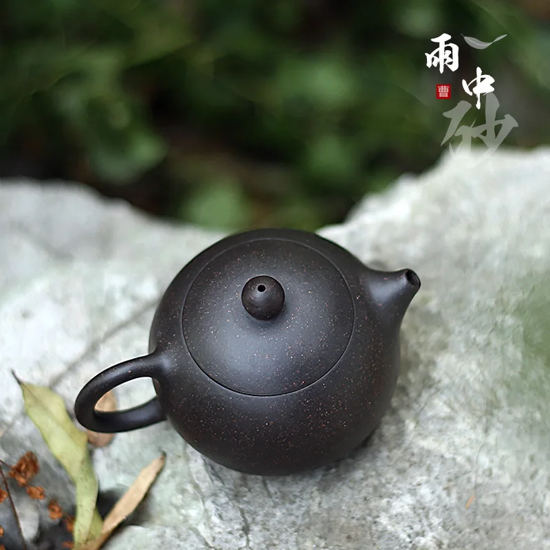 Высокое качество Исин чай горшок фиолетовая глина xi shi zisha чай горшок руды красота Китайский кунг-фу чайник Костюм для черный чай, пуэр 180 мл