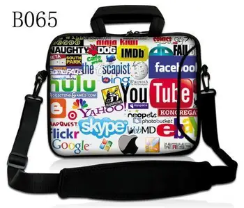 

Soft Neoprene Laptop Shoulder Bag Sleeve Case Pouch For 9.7" 10" 12" 13" 14" 15" 17" Dell Hp Samsung Thinkpad Laptop Tablet