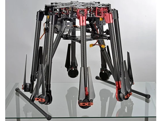  RCTimer S1100 Octocopter Foldable Carbon Fiber Frame Kit Pro Quadcopter Multi-Rotors with 4114 Moto