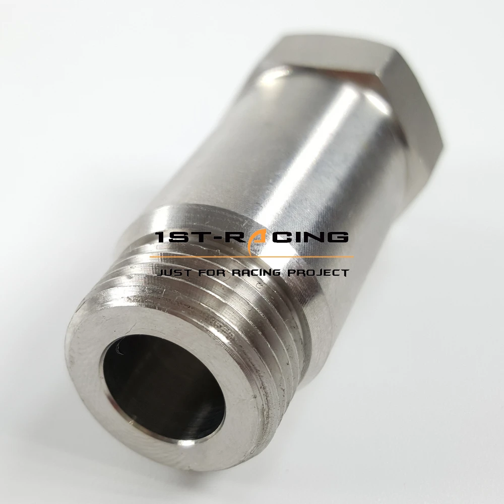 1PCS O2 Stainless Steel Oxygen Sensor Bung Adapter Extension Extender