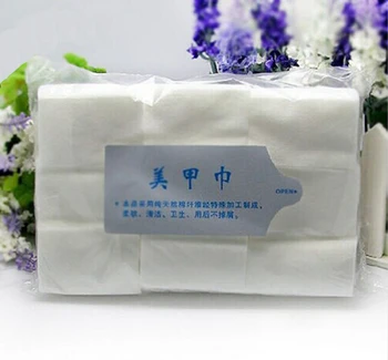 

900pcs UV Gel Nail Tips Polish Remover Cleaner Wipe Wipes Cotton Lint Free Nail Art Makeup Tools
