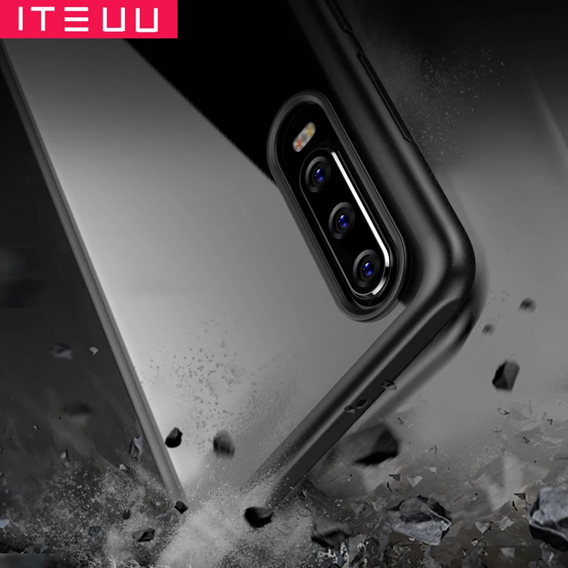 Противоударный прозрачный чехол ITEUU для Huawei P30 PRO Lite акриловые чехлы из ТПУ P30PRO