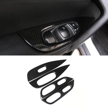 

For Nissan X-Trail XTrail T32 Rogue 2014 15 2016 2017 2018 Accessories Car Inner Door Armrest Window Lift Button Cover Kit Trim