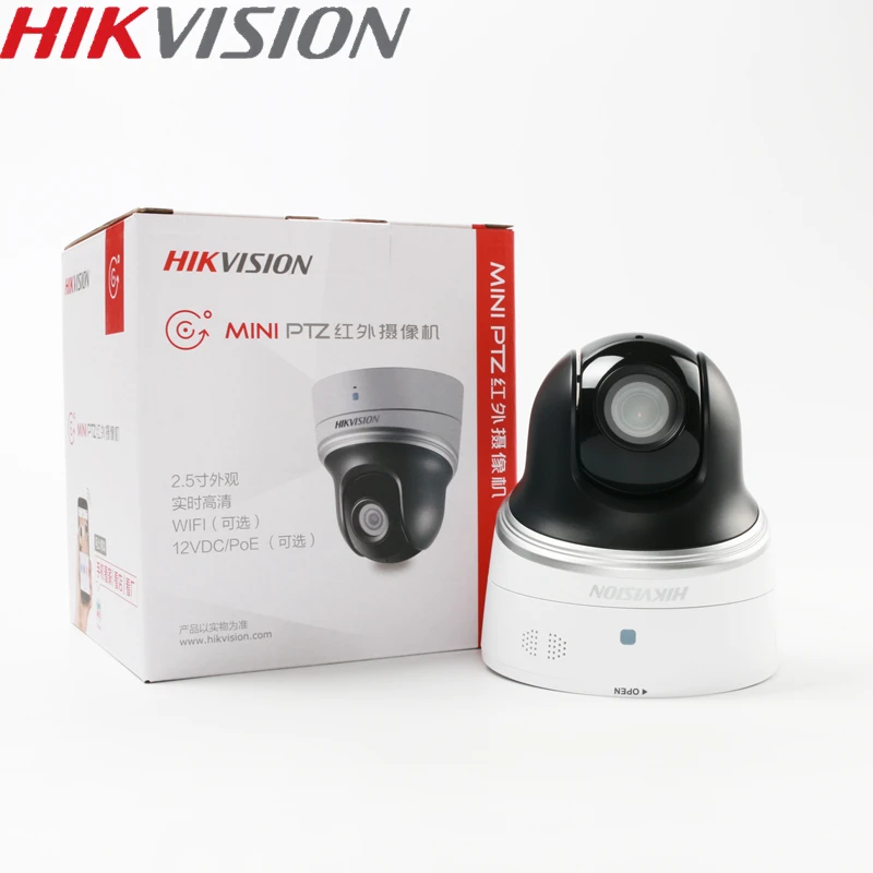 Камера видеонаблюдения HIKVISION мини PTZ камера 2 Мп поддержка WiFi 30 м слот для карт