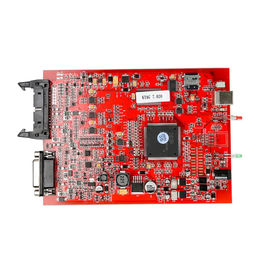 Billig 2020 Neueste KESS V 2,53 V 5,017 V2 Online 4LED Rot PCB KTAG 7,020 SW 2,25 OBD2 ECU Programmierung Werkzeug KESS 5,017 K TAG 7,020