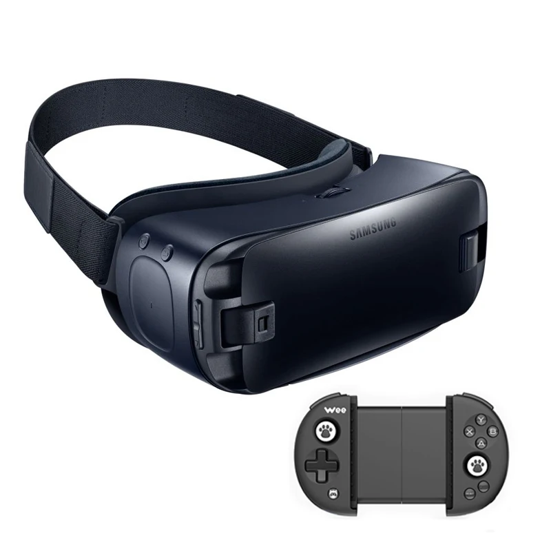 Gear VR 4,0 3D очки виртуальной реальности для samsung Galaxy S9 S9Plus S8 S8+ S6 S6 Edge S6 Edge+ S7 S7 Edge+ Bluetooth геймпад