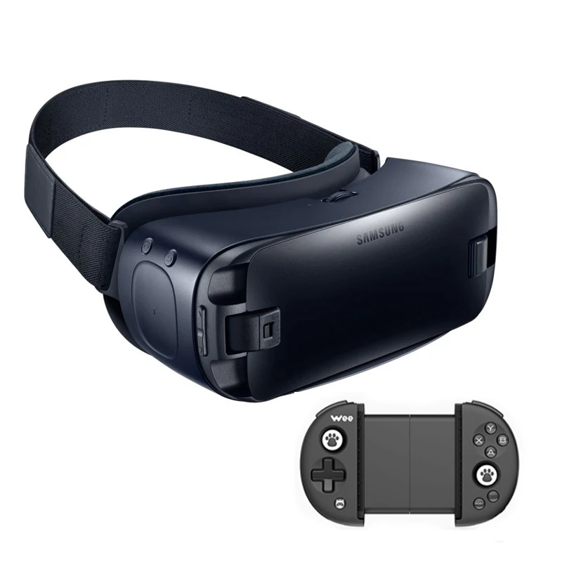 Gear VR 4 0 3D очки виртуальной реальности для Samsung Galaxy S9 S9Plus S8 + S6 Edge S7 Bluetooth геймпад|3d