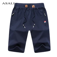 Облегающие повседневные шорты мужские модные пляжные шорты мужские шорты-бермуды фитнес бегун дышащии эластичные для талии пляжные шорты брюки