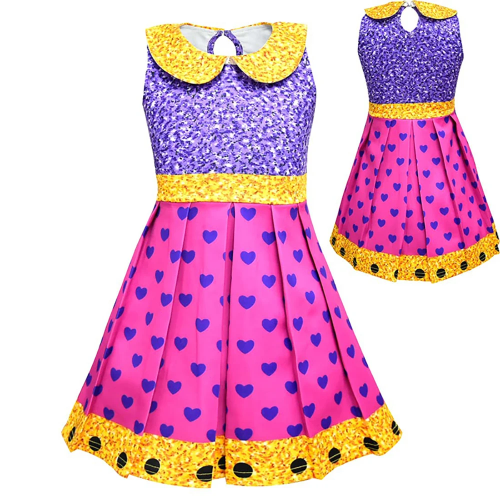 

Surprise Cosplay Costume Girl's Lovely Princess Dress Party Halloween Christmas Costume Children's Fancy Dress